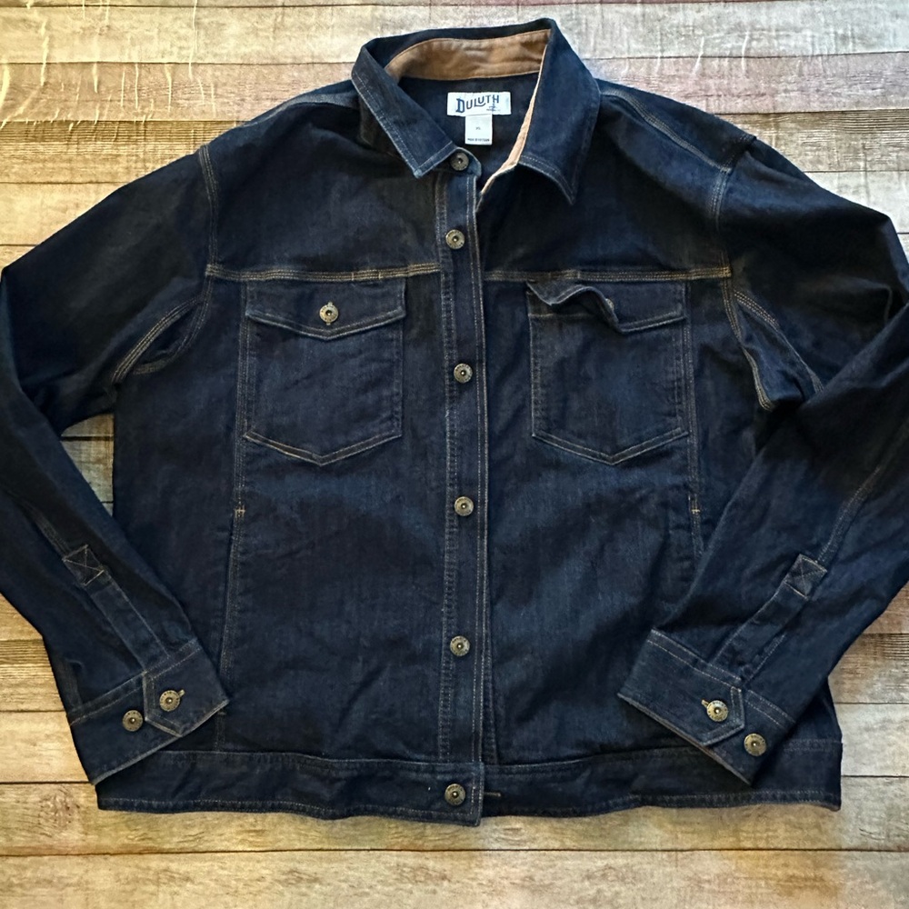 Duluth Dark Denim Jacket XL